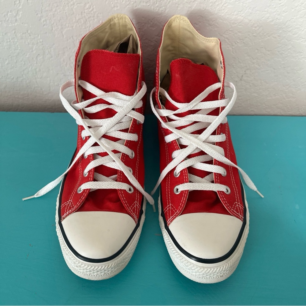 Converse Chuck Taylor All Star High Top Red Sneakers Men's size 11